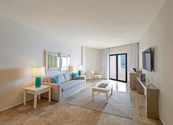 Melia Casa Maya Cancun All inclusive - Wohnbeispiel Melia Suite Oceanview (Zimmercodierungen W2M & WI1)