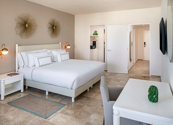 Melia Casa Maya Cancun All inclusive - Wohnbeispiel Melia Suite Oceanview (Zimmercodierungen W2M & WI1)