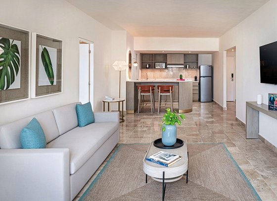 Melia Casa Maya Cancun All inclusive - Wohnbeispiel The Level Suite Oceanview (Zimmercodierung WUM)