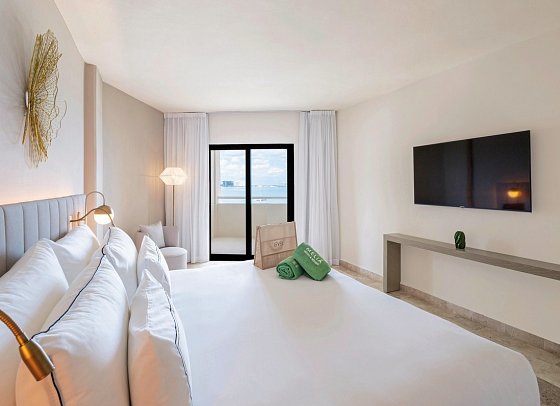 Melia Casa Maya Cancun All inclusive - Wohnbeispiel The Level Room Oceanview (Zimmercodierung UDM)