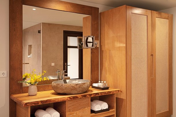 Zoëtry Curaçao Resort & Spa - Wohnbeispiel Juniorsuite (Zimmercodierungen JB1, J1G, J2G & J1P)