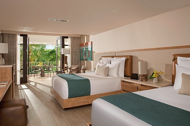 Zoëtry Curaçao Resort & Spa - Wohnbeispiel Mastersuite Tropical Gardenview Double (Zimmercodierung W1G)