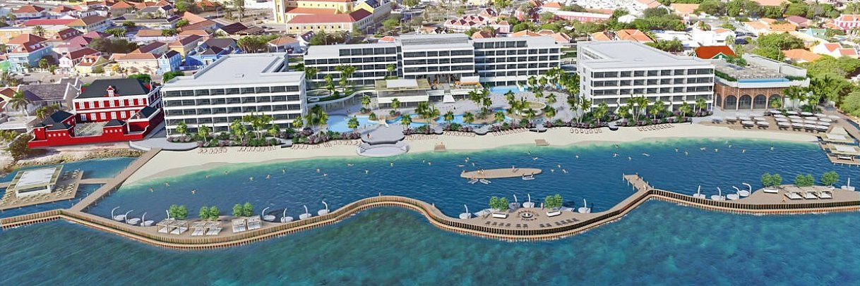 The Pyrmont Curaçao, an Autograph Collection All-Inclusive Resort - Modellzeichnung