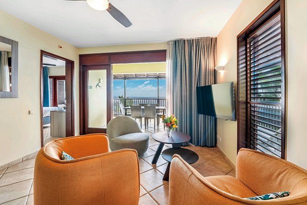 LionsDive Beach Resort - Wohnbeispiel Lions Suite Two Bedroom (Zimmercodierung OB1)