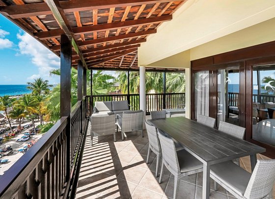 LionsDive Beach Resort - Wohnbeispiel Lions Suite Two Bedroom (Zimmercodierung OB1)