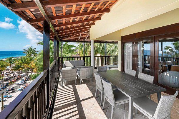 LionsDive Beach Resort - Wohnbeispiel Lions Suite Two Bedroom (Zimmercodierung OB1)