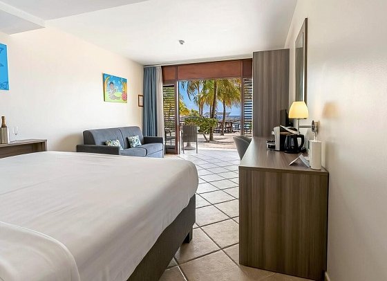 LionsDive Beach Resort - Wohnbeispiel Beachfront Cabana (Zimmercodierung BB1)