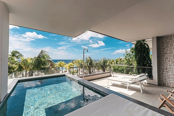 The Kontiki - Wohnbeispiel Seaview Suite (Zimmercodierung W1M)