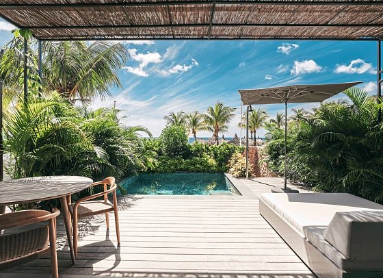 The Kontiki - Wohnbeispiel Beachfront Suite (Zimmercodierung WG1)