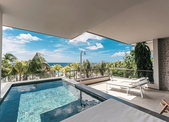 The Kontiki - Wohnbeispiel Seaview Suite (Zimmercodierung W1M)