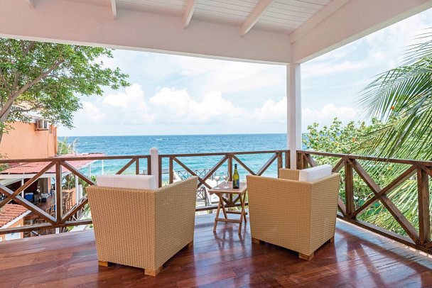 Scuba Lodge Oceanfront Boutique Hotel Curaçao - Wohnbeispiel Superior Deluxe Ocean
