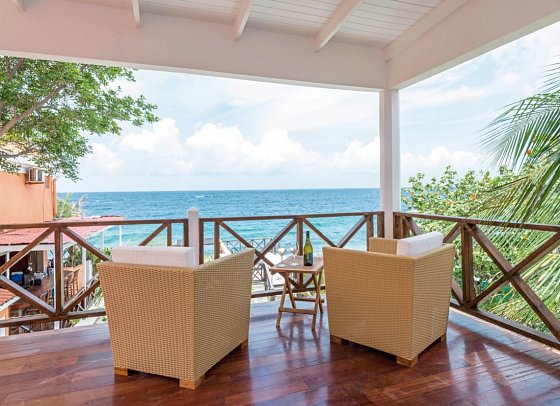 Scuba Lodge Oceanfront Boutique Hotel Curaçao - Wohnbeispiel Superior Deluxe Ocean