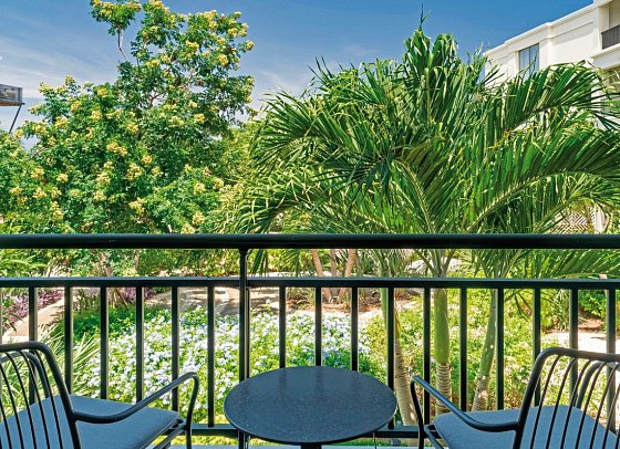 Curaçao Marriott Beach Resort - Wohnbeispiel Gardenview King (Zimmercodierungen UG1 & UG2)