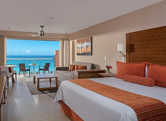 Secrets Aura Cozumel - Wohnbeispiel Preferred Club Juniorsuite Oceanview (Zimmercodierung JTM)