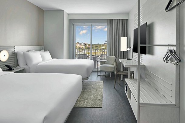 AC Hotel St. Augustine - Modellbild Standard Two Queen (Zimmercodierung UG1)