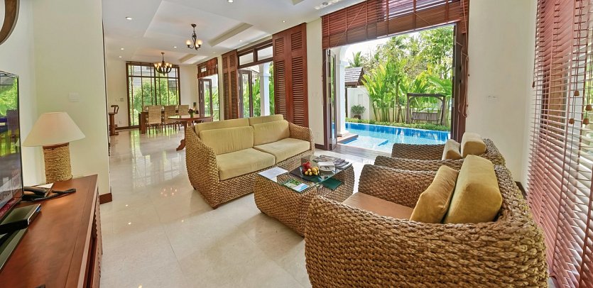 Furama Resort Danang - Wohnbeispiel 1 BR Pool Villa (Zimmercodierung VB5)