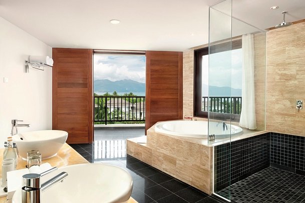 Pullman Danang Beach Resort - Wohnbeispiel Bad Junior Suite (Zimmercodierung JB1)