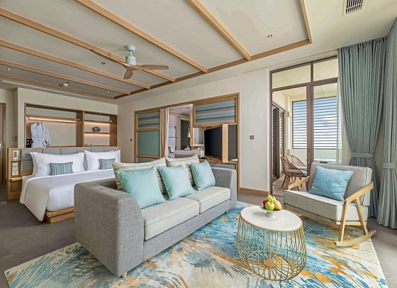 Fusion Resort & Villas Da Nang - Wohnbeispiel Ocean View Suite (Zimmercodierungen WBM, WB1 & WBG)