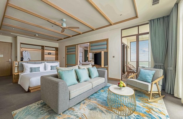 Fusion Resort & Villas Da Nang - Wohnbeispiel Ocean View Suite (Zimmercodierungen WBM, WB1 & WBG)