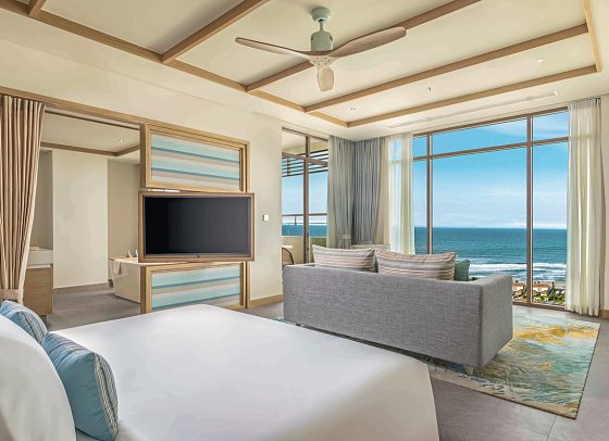 Fusion Resort & Villas Da Nang - Wohnbeispiel Ocean View Suite (Zimmercodierungen WBM, WB1 & WBG)