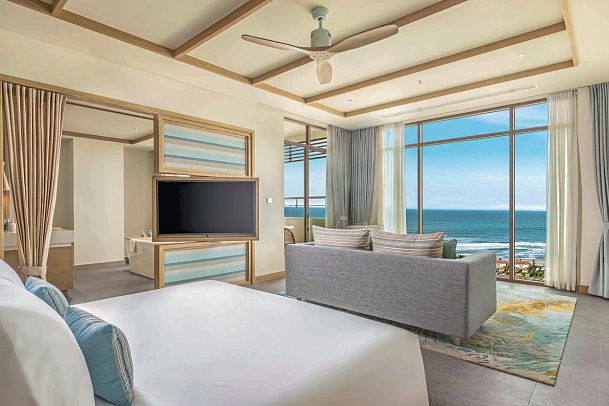 Fusion Resort & Villas Da Nang - Wohnbeispiel Ocean View Suite (Zimmercodierungen WBM, WB1 & WBG)