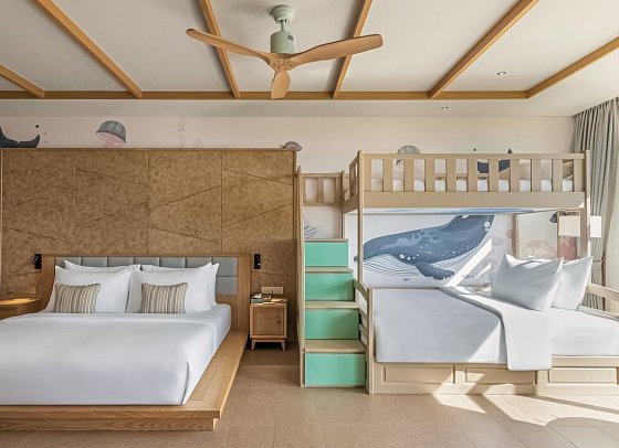 Fusion Resort & Villas Da Nang - Wohnbeispiel Garden View Family Suite (Zimmercodierung WI1)