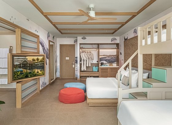 Fusion Resort & Villas Da Nang - Wohnbeispiel Garden View Family Suite (Zimmercodierung WI1)