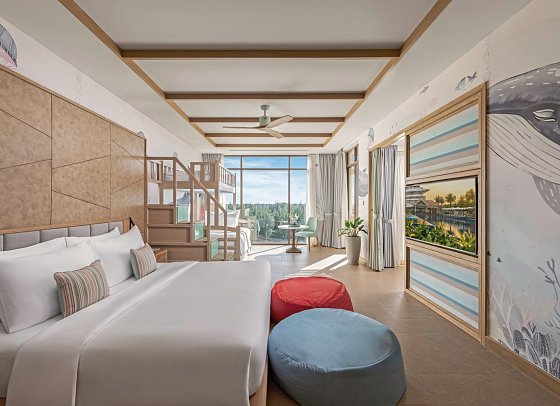 Fusion Resort & Villas Da Nang - Wohnbeispiel Garden View Family Suite (Zimmercodierung WI1)