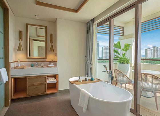 Fusion Resort & Villas Da Nang - Wohnbeispiel 2 BR Suite (Zimmercodierung WB2)