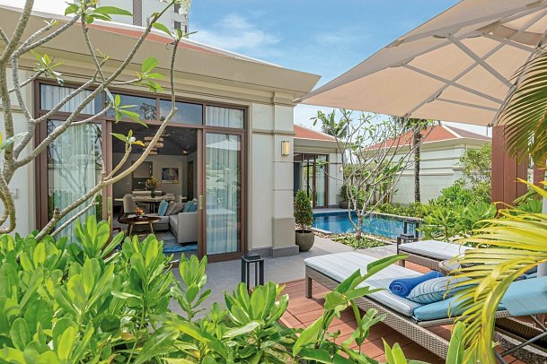 Fusion Resort & Villas Da Nang - Wohnbeispiel 1 BR Pool Villa (Zimmercodierungen VBR & VB2)