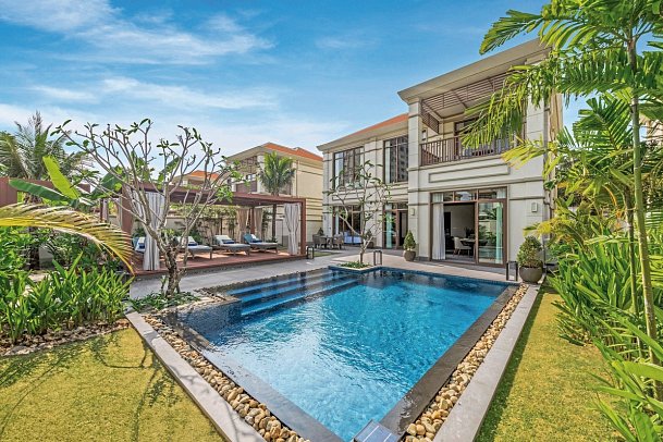 Fusion Resort & Villas Da Nang - Wohnbeispiel 1 BR Pool Villa (Zimmercodierungen VBR & VB2)