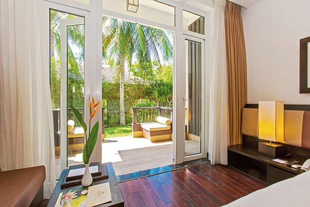 Hoi An Beach Resort - Wohnbeispiel Garden View Deluxe (Zimmercodierungen UDG & UD1)