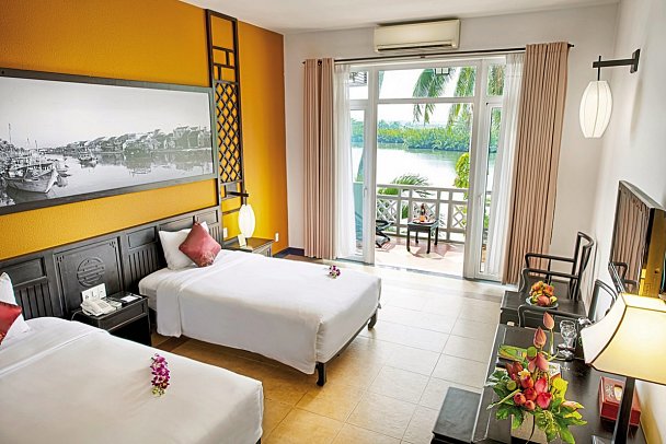 Hoi An Beach Resort - Wohnbeispiel River View Deluxe (Zimmercodierung UD1)