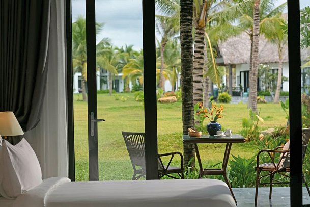 Bliss Hoi An Beach Resort & Wellness - Wohnbeispiel Indochine (Zimmercodierung VB1)