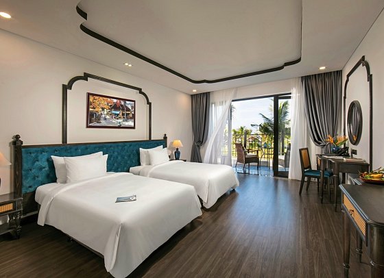 Bliss Hoi An Beach Resort & Wellness - Wohnbeispiel Deluxe (Zimmercodierung UD1)
