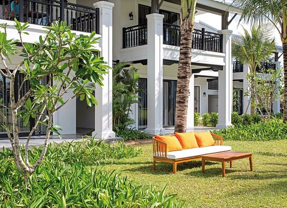 Bliss Hoi An Beach Resort & Wellness - Wohnbeispiel Indochine (Zimmercodierung VB1)