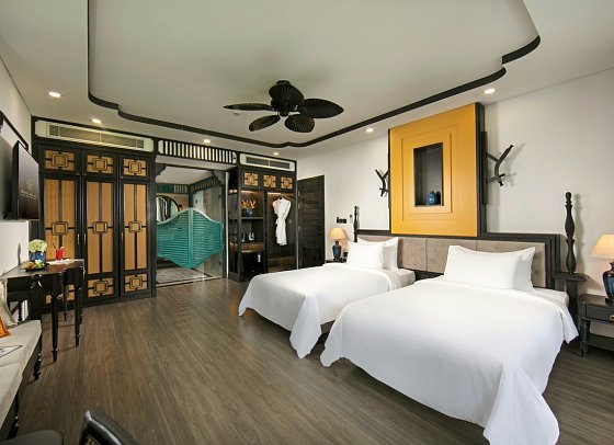 Bliss Hoi An Beach Resort & Wellness - Wohnbeispiel Indochine (Zimmercodierung VB1)