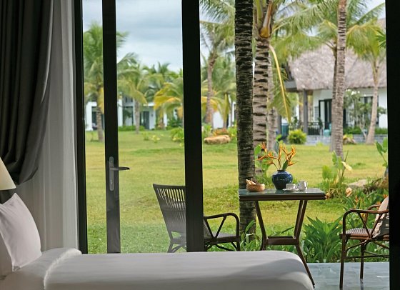 Bliss Hoi An Beach Resort & Wellness - Wohnbeispiel Indochine (Zimmercodierung VB1)