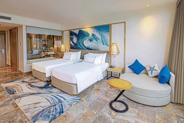 Melia Danang Beach Resort - Wohnbeispiel Deluxe (Zimmercodierung UD1)