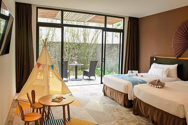 Melia Danang Beach Resort - Wohnbeispiel The Level Family 2 Bedroom (Zimmercodierung FL1)