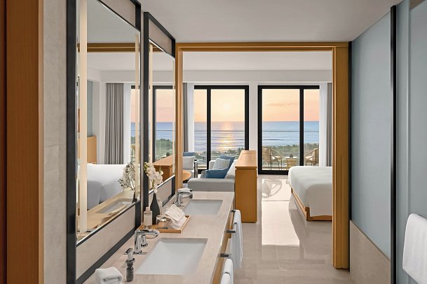 Shilla Monogram Danang - Wohnbeispiel Corner Suite Ocean View (Zimmercodierung WBM)