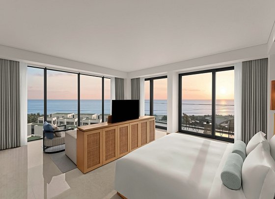 Shilla Monogram Danang - Wohnbeispiel Corner Suite Ocean View (Zimmercodierung WBM)