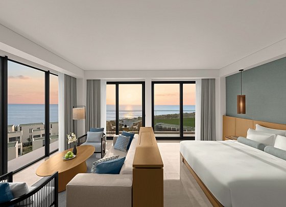 Shilla Monogram Danang - Wohnbeispiel Corner Suite Ocean View (Zimmercodierung WBM)