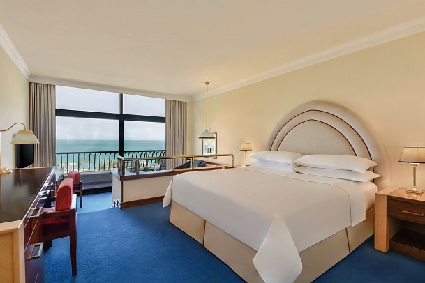 Sheraton Grand Doha Resort & Convention Hotel - Wohnbeispiel Deluxe Sea View (Zimmercodierung UDM)