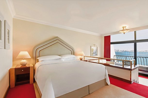 Sheraton Grand Doha Resort & Convention Hotel - Wohnbeispiel Deluxe Sea View (Zimmercodierung UDM)