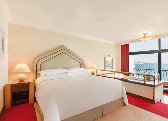 Sheraton Grand Doha Resort & Convention Hotel - Wohnbeispiel Executive Suite (Zimmercodierung WB1)