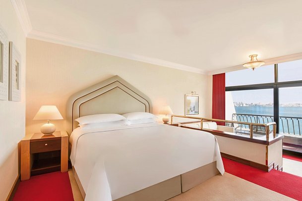 Sheraton Grand Doha Resort & Convention Hotel - Wohnbeispiel Executive Suite (Zimmercodierung WB1)