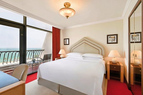 Sheraton Grand Doha Resort & Convention Hotel - Wohnbeispiel Juniorsuite (Zimmercodierung JL1)