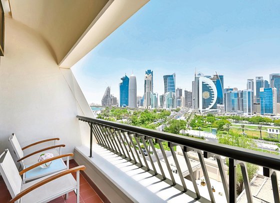 Sheraton Grand Doha Resort & Convention Hotel - Wohnbeispiel Juniorsuite (Zimmercodierung JL1)