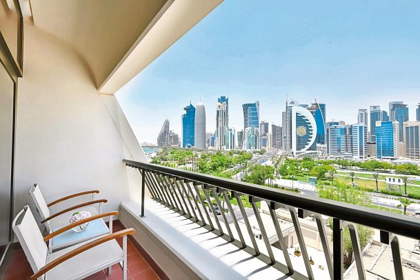 Sheraton Grand Doha Resort & Convention Hotel - Wohnbeispiel Juniorsuite (Zimmercodierung JL1)